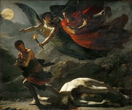 Justice and Divine Vengeance Pursuing Crime. Artist: Prud'hon, Pierre-Paul (1758-1823)