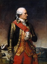 Jean-Baptiste-Donatien de Vimeur, comte de Rochambeau. Artist: Larivière, Charles-Philippe (1798-1876)