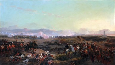 The Battle of the Alma on September 20, 1854. Artist: Lami, Eugène Louis (1800-1890)