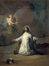 Christ in Gethsemane. Artist: Goya, Francisco, de (1746-1828)