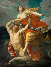 The Abduction of Deianeira by the Centaur Nessus. Artist: Reni, Guido (1575-1642)