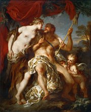 Hercules and Omphale. Artist: Le Moyne, François (1688-1737)
