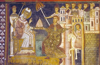 The Donation of Constantine. Artist: Anonymous
