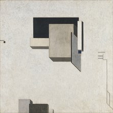 Proun 1. Artist: Lissitzky, El (1890-1941)