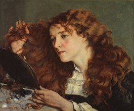 La Belle Irlandaise. Artist: Courbet, Gustave (1819-1877)