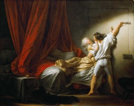 The Bolt (Le Verrou). Artist: Fragonard, Jean Honoré (1732-1806)