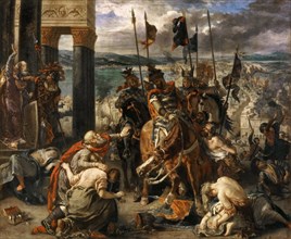 The Entry of the Crusaders in Constantinople. Artist: Delacroix, Eugène (1798-1863)