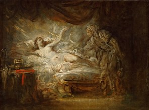 Jupiter and Aegina. Artist: Greuze, Jean-Baptiste (1725-1805)