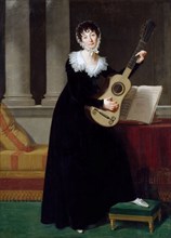 Portrait of Pauline Duchambge (1778-1858), née de Montet. Artist: Lefévre, Robert (1756-1830)