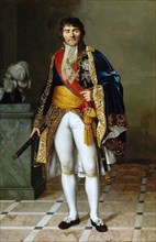 Portrait of François-Joseph Lefebvre (1755-1820), Marshal of the Empire. Artist: Davin-Mirvault, Césarine Henriette (1773-1844)