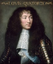 Louis XIV, King of France (1638-1715). Artist: Le Brun, Charles (1619-1690)