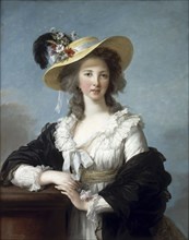 Yolande Martine Gabrielle de Polastron, Duchess of Polignac. Artist: Vigée-Lebrun, Marie Louise Elisabeth (1755-1842)