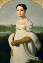 Mademoiselle Caroline Rivière. Artist: Ingres, Jean Auguste Dominique (1780-1867)