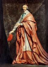 Cardinal de Richelieu. Artist: Champaigne, Philippe, de (1602-1674)