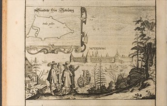 Nöteborg (Illustration from Travels to the Great Duke of Muscovy and the King of Persia by Adam Ol Artist: Rothgiesser, Christian Lorenzen (?-1659)