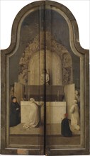 The Adoration of the Kings. (Triptych, reverse). Artist: Bosch, Hieronymus (c. 1450-1516)