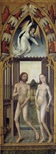 Redemption Tryptich: Expulsion from the Paradise. Artist: Stockt, Vrancke van der (1420-1495)