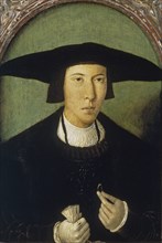 Portrait of a Young Man. Artist: Mostaert, Jan (1472/73-1555/56)