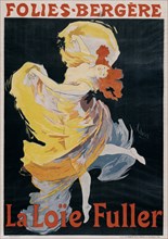 Loïe Fuller (Poster). Artist: Chéret, Jules (1836-1932)