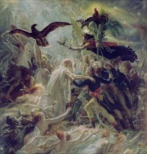 Apotheosis of  the French Heroes Who Died for Their Country During the War for Freedom. Artist: Girodet de Roucy Trioson, Anne Louis (1767-1824)