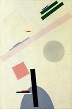 Suprematist Composition. Artist: Malevich, Kasimir Severinovich (1878-1935)