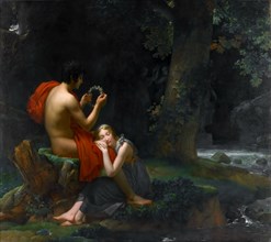 Daphnis and Chloë. Artist: Gérard, François Pascal Simon (1770-1837)