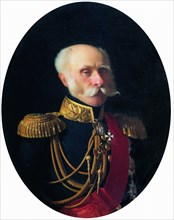 Portrait of Count Fyodor Petrovich Litke (1797-1882). Artist: Zaryanko, Sergei Konstantinovich (1818-1870)