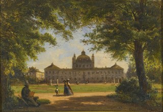 Fredensborg Palace. Artist: Bogolyubov, Alexei Petrovich (1824-1896)