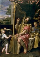 King David. Artist: Domenichino (1581-1641)