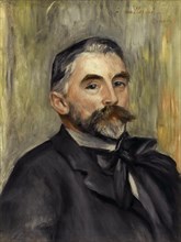 Portrait of Stéphane Mallarmé (1842-1898). Artist: Renoir, Pierre Auguste (1841-1919)