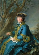 Louise Élisabeth of France (1727-1759), Duchess of Parma. Artist: Nattier, Jean-Marc (1685-1766)