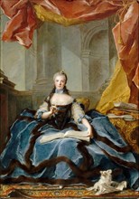 Princess Marie Adélaïde of France (1732-1800). Artist: Nattier, Jean-Marc (1685-1766)