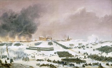 The Battle of Preussisch-Eylau on February 7, 1807. Artist: Fort, Jean-Antoine-Siméon (1793-1861)