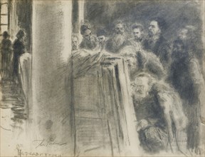 The Peredvizhniki-Group. Artist: Repin, Ilya Yefimovich (1844-1930)