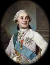 Portrait of the King Louis XVI (1754-1793). Artist: Duplessis, Joseph-Siffred (1725-1802)