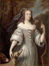 Louise de La Baume Le Blanc, Duchess of La Vallière. Artist: Lefèbvre, Claude (1632-1675)