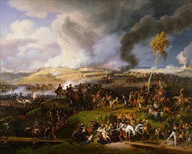 The Battle of Borodino on August 26, 1812. Artist: Lejeune, Louis-François, Baron (1775-1848)