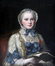 Portrait of Princess Maria Josepha of Saxony (1731?1767). Artist: La Tour, Maurice Quentin de (1704-1788)