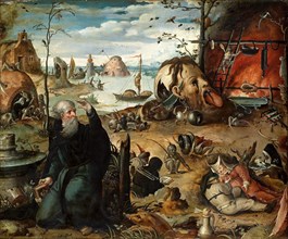 The Temptation of Saint Anthony. Artist: Mandyn, Jan (1502-1560)
