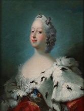Louise of Great Britain, Queen of Denmark. Artist: Als, Peder (1726-1776)