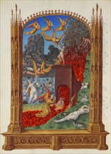 The Purified Souls in Purgatory (Les Très Riches Heures du duc de Berry). Artist: Limbourg brothers (active 1385-1416)