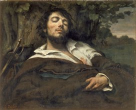 The Wounded Man (L'Homme blessé). Artist: Courbet, Gustave (1819-1877)