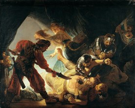 The Blinding of Samson. Artist: Rembrandt van Rhijn (1606-1669)