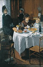 The Luncheon (Le Déjeuner). Artist: Monet, Claude (1840-1926)