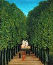 The Avenue in the Park at Saint Cloud. Artist: Rousseau, Henri Julien Félix (1844-1910)