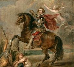 Equestrian Portrait of the Duke of Buckingham. Artist: Rubens, Pieter Paul (1577-1640)