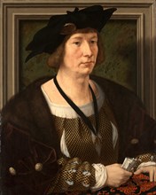 Portrait of Henry III of Nassau-Breda (1483-1538). Artist: Gossaert, Jan (ca. 1478-1532)