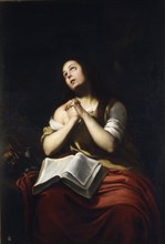 The Repentant Mary Magdalene. Artist: Murillo, Bartolomé Estebàn (1617-1682)