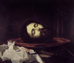 The Head of Saint John the Baptist. Artist: Ribera, José, de (1591-1652)