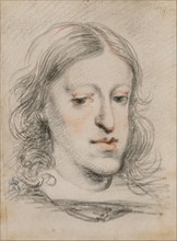 Portrait of Charles II of Spain. Artist: Carreño de Miranda, Juan (1614-1685)